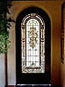 Stained Glass Sliding Door