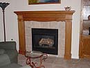 Oak Mantel