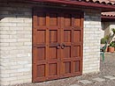 Recycled Redwood Doors